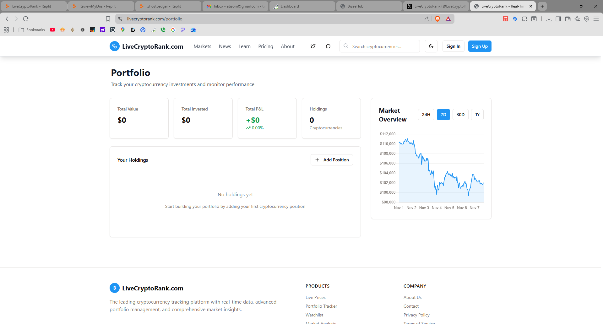 LiveCryptoRank gallery image