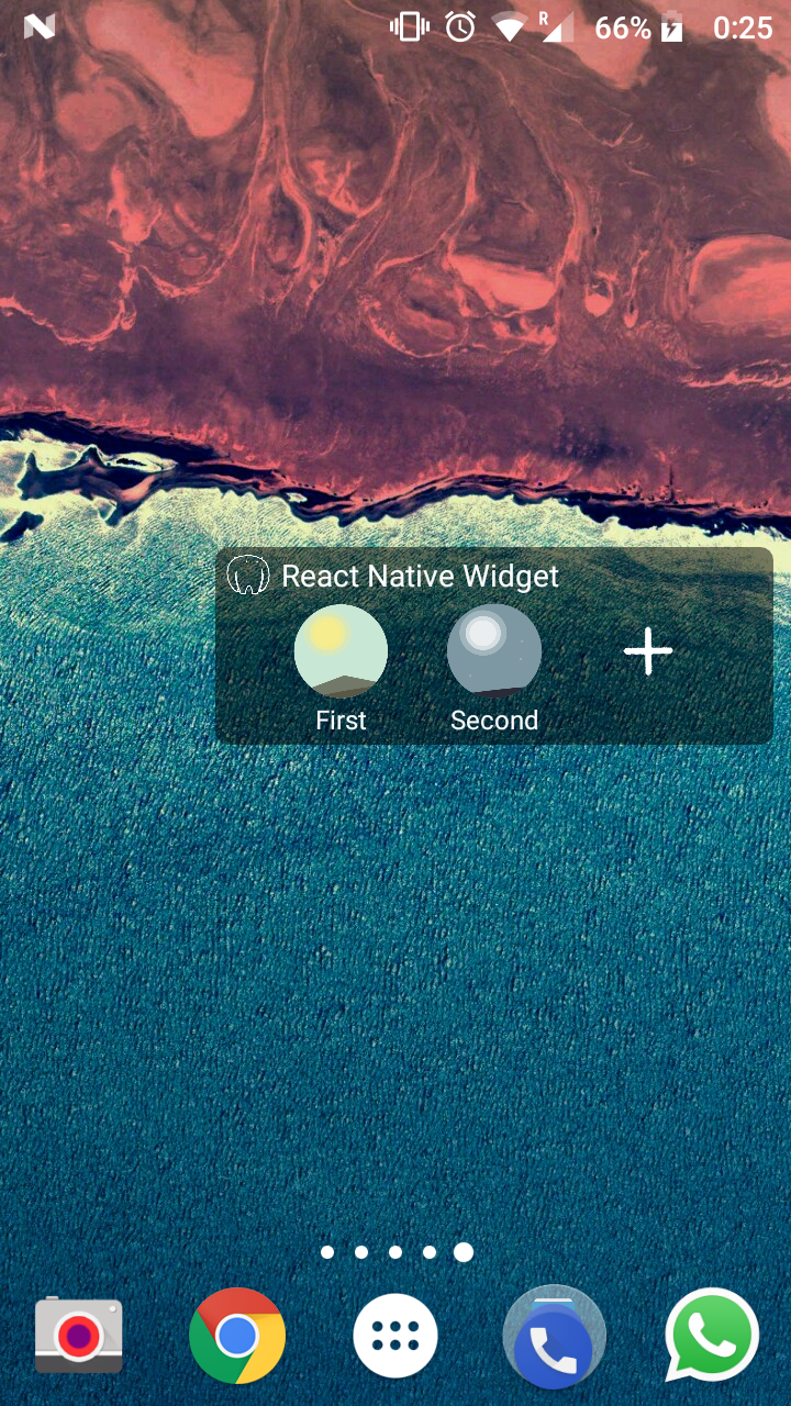 React Native Android Widgets gallery image