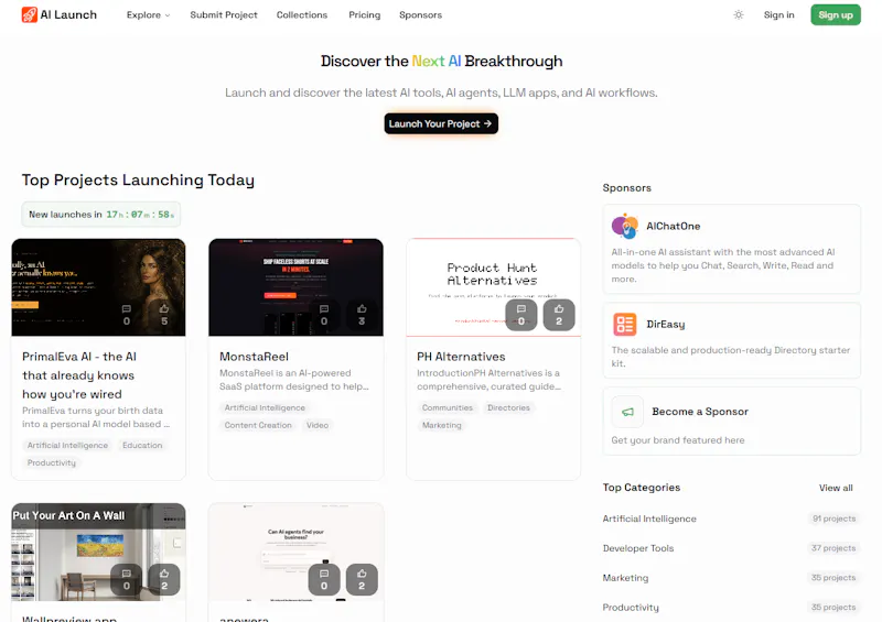 AI Launch screenshot 1