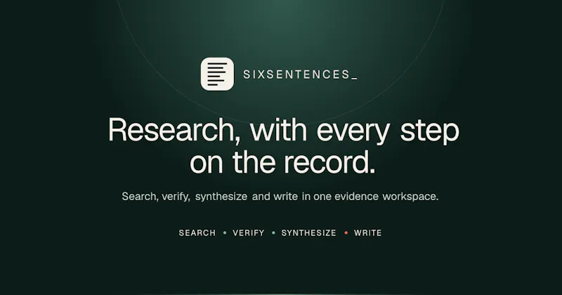 SixSentences_ screenshot 2