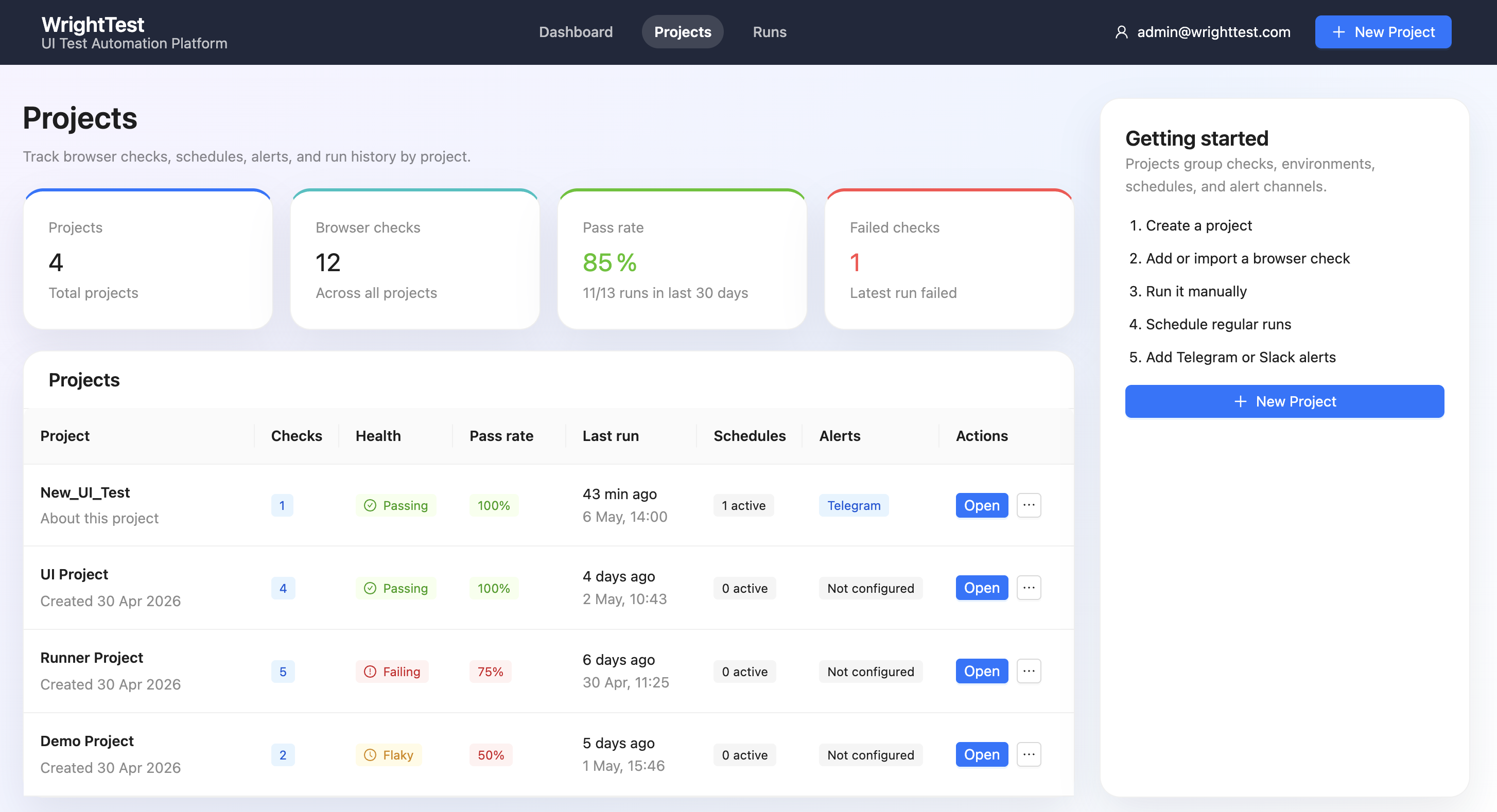WrightTest: Open Source QA gallery image