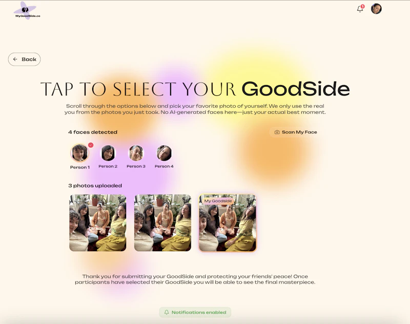 MyGoodSide.Co screenshot 5
