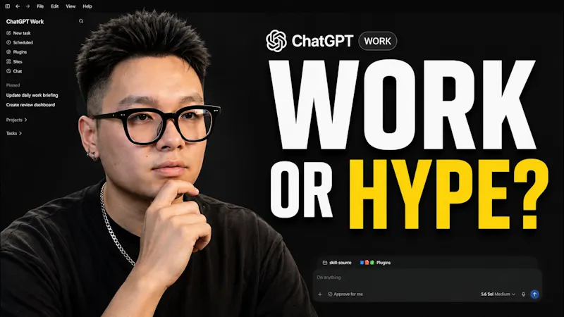 ChatGPT Work Full Review screenshot 1 (video preview)
