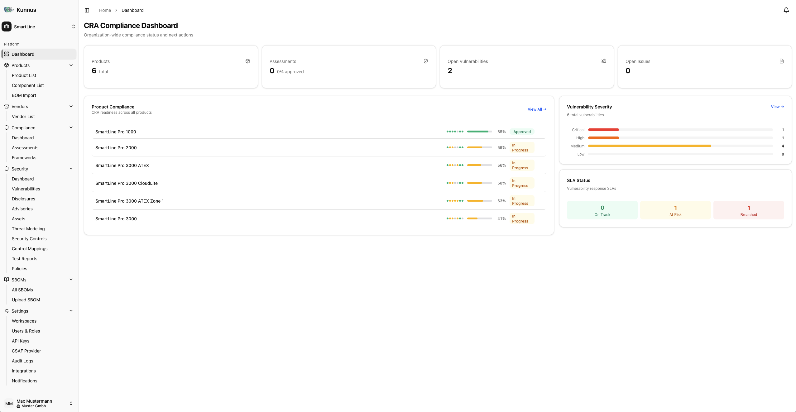 Kunnus - Main product screenshot demonstrating key features and user interface