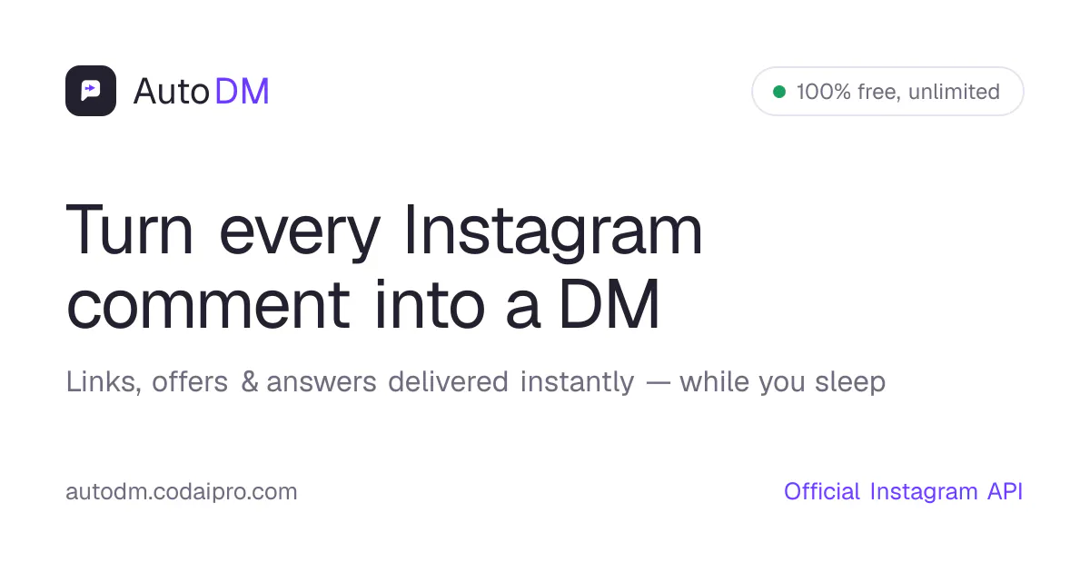 AutoDM by Codaipro gallery image
