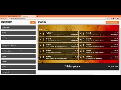 Live Tap Lists gallery image