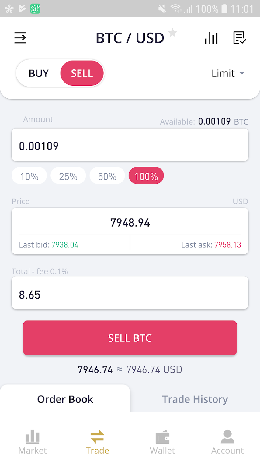 WhiteBit Exchange Android App gallery image
