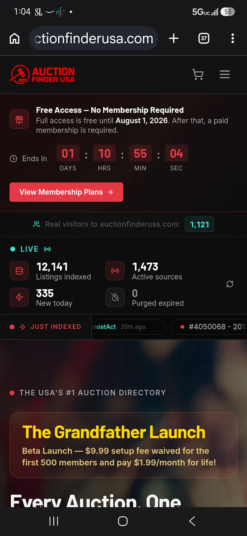 AuctionFinderUSA  All Auctions   screenshot 2