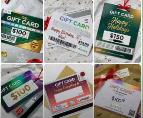Gift card gallery image