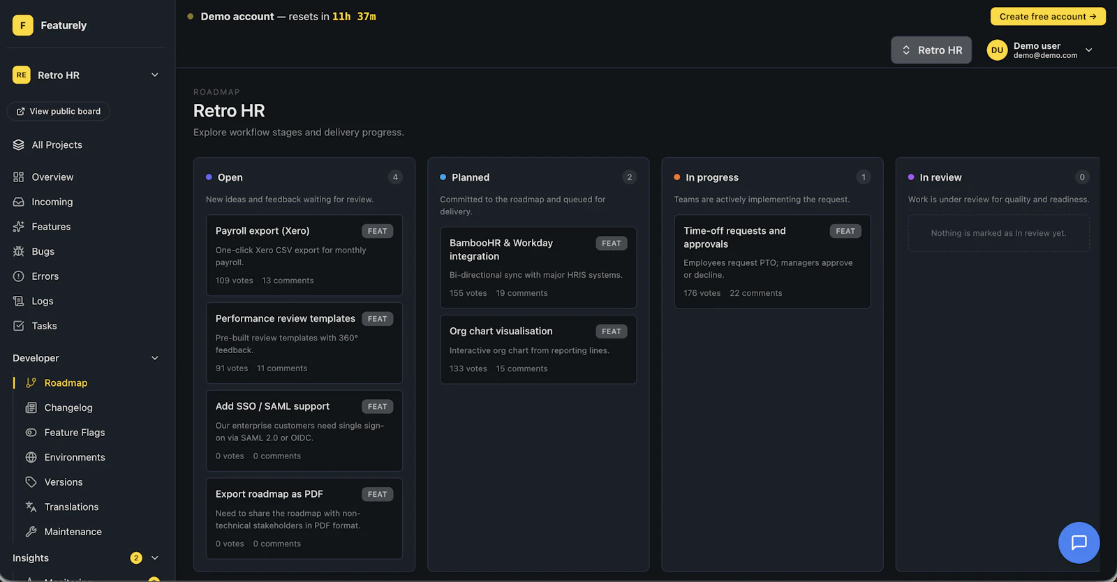 Featurely screenshot 12