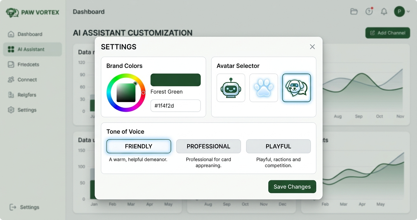 Paw Vortex AI gallery image