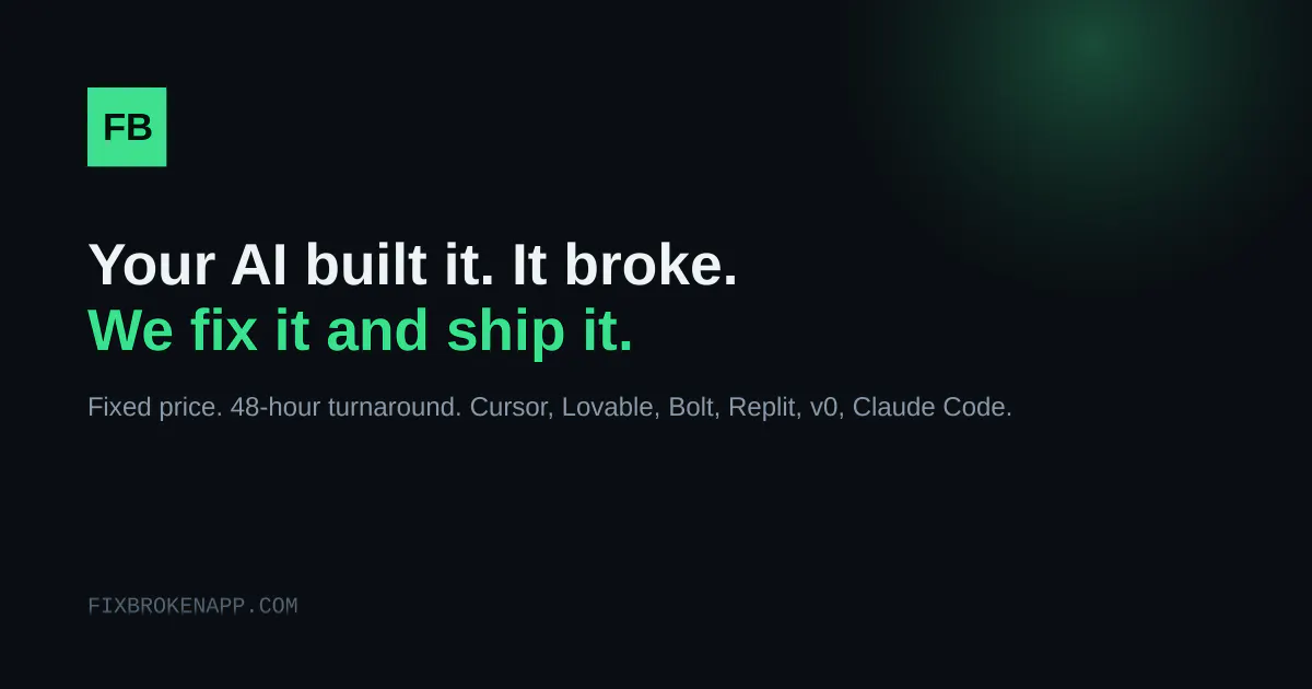 FixBrokenApp gallery image