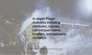 Football API by Futmetrics gallery image