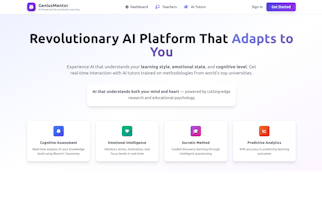 Geniusmentor AI gallery image