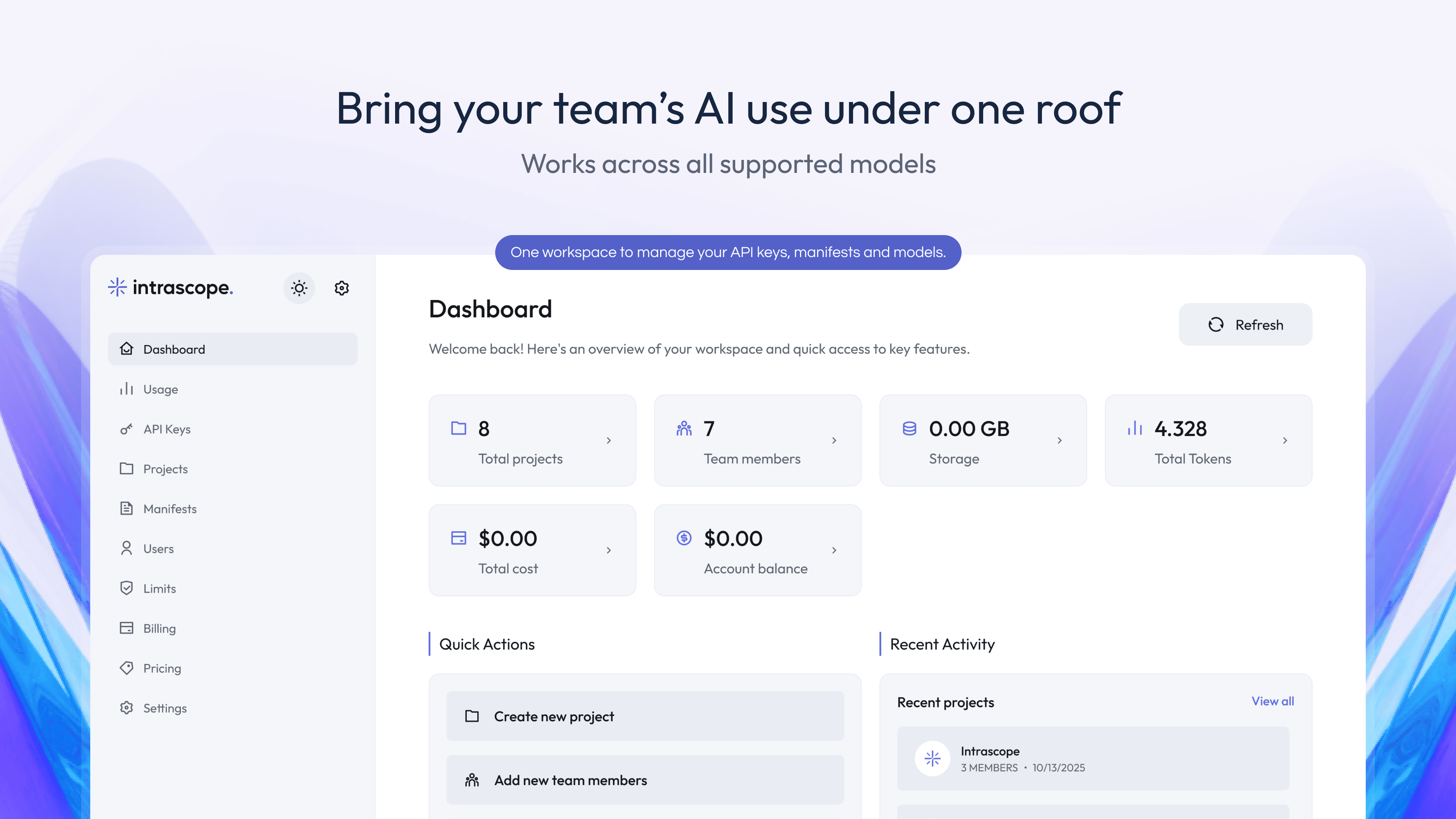 Intrascope.app - Screenshot 2 showing product features and functionality