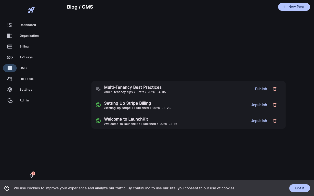 LaunchKit gallery image