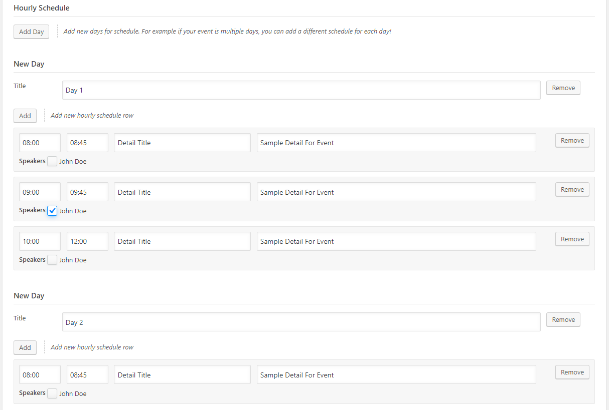 Modern Events Calendar gallery image