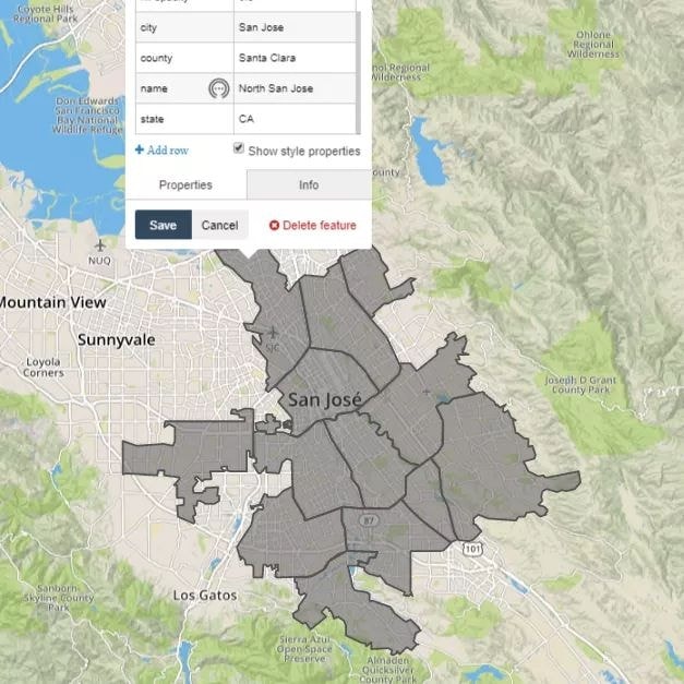 A Postal Boundaries API gallery image