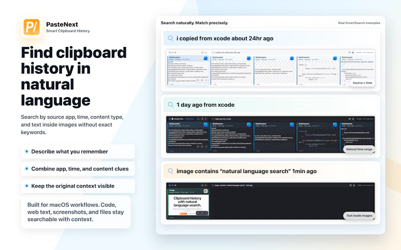 PasteNext screenshot 2