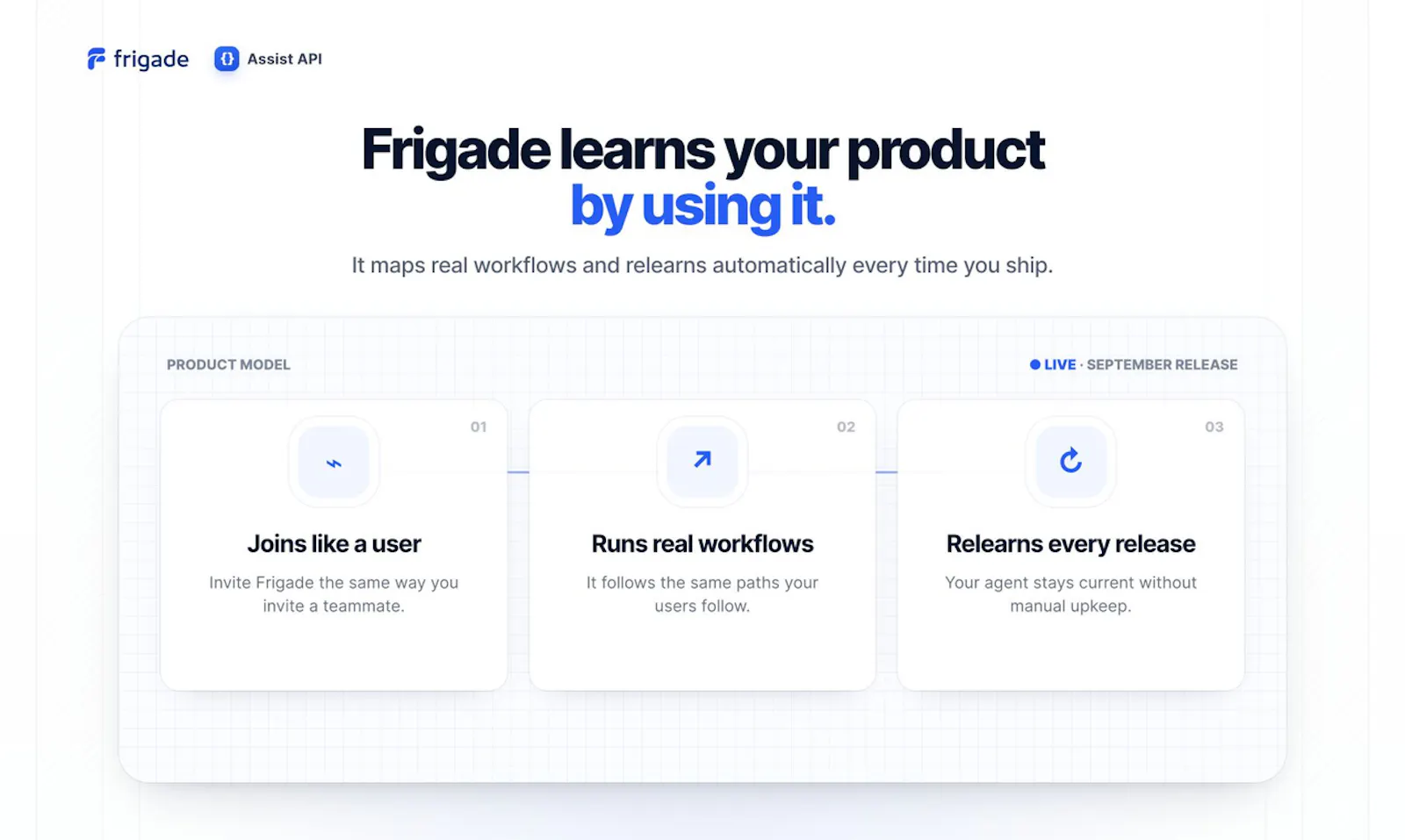 Frigade Assist API screenshot 5