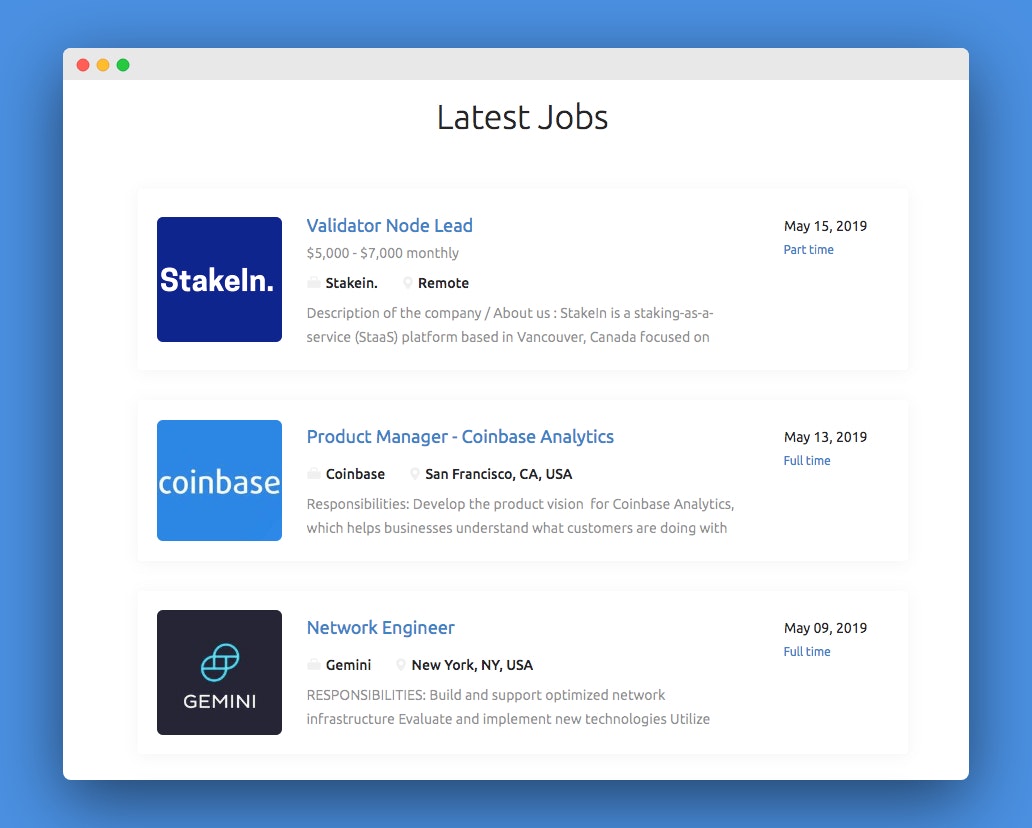 Jobs in Crypto gallery image