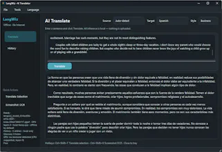LangWiz AI Translator gallery image