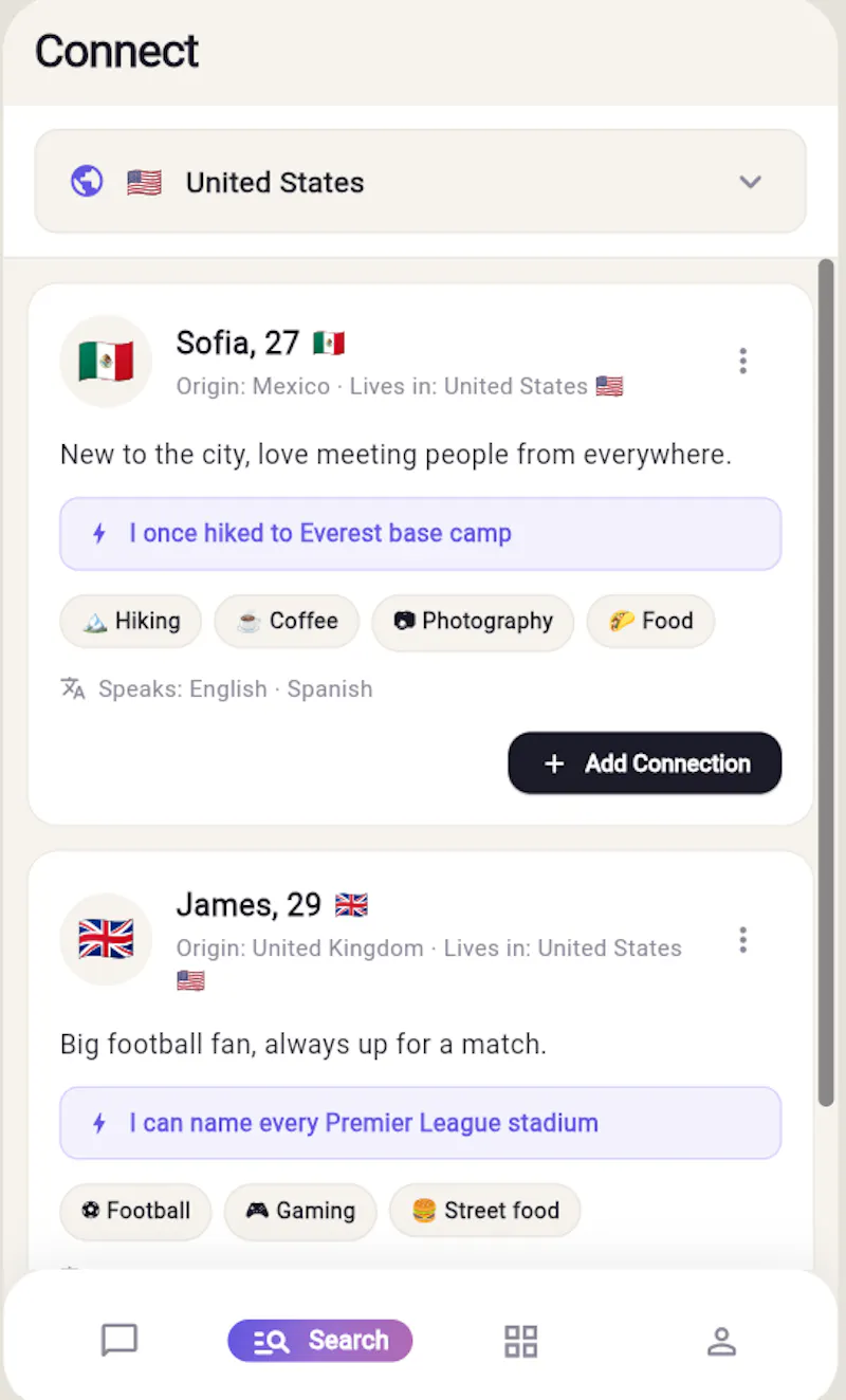 Wandr — Connect wherever you land screenshot 2