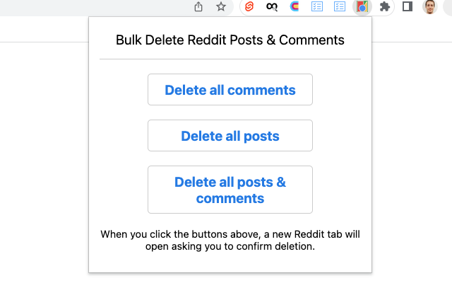 Toplu Sil Reddit Gönderileri ve Yorumları media 1