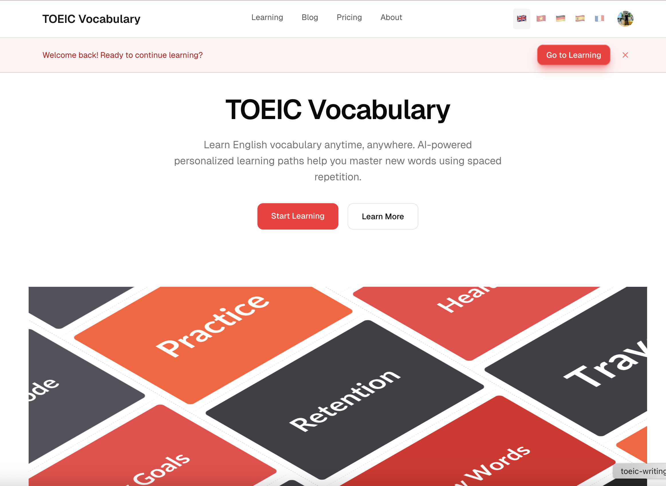 TOEIC Vocabulary gallery image