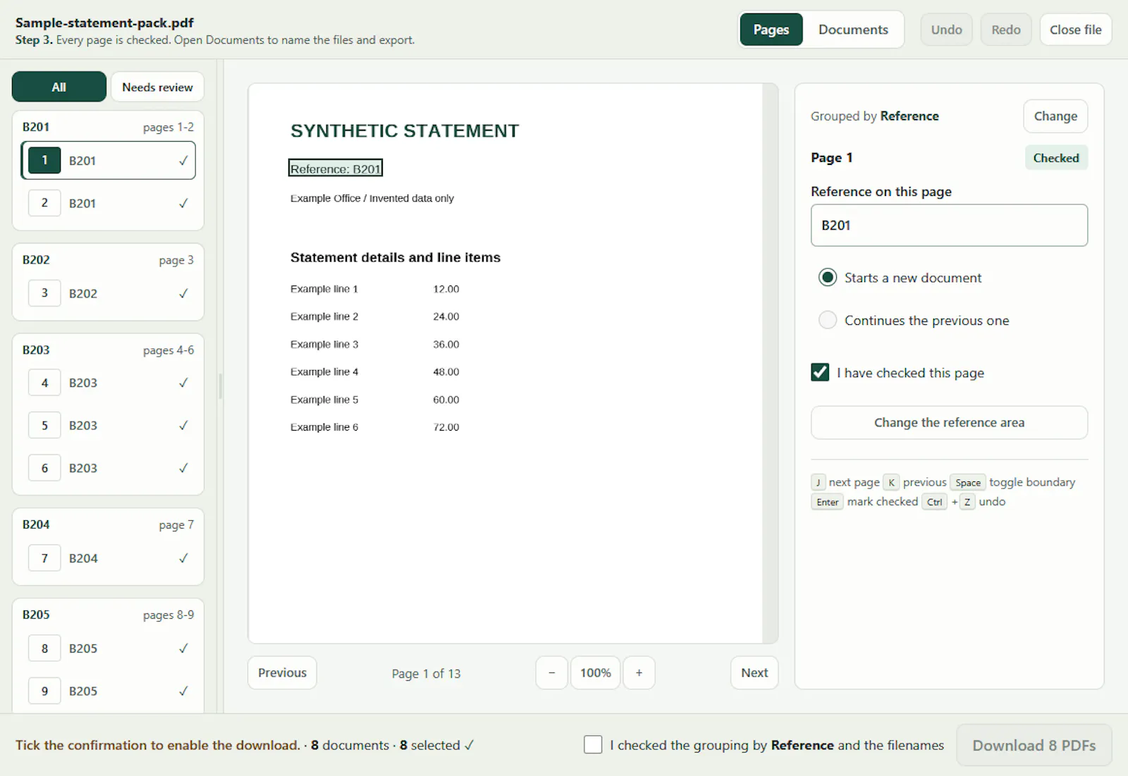 PDF Batch Desk screenshot 3