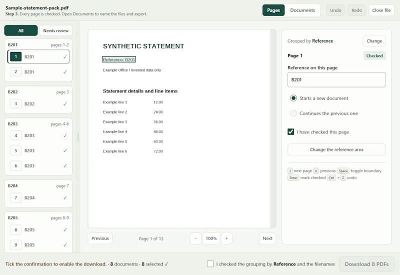 PDF Batch Desk screenshot 3