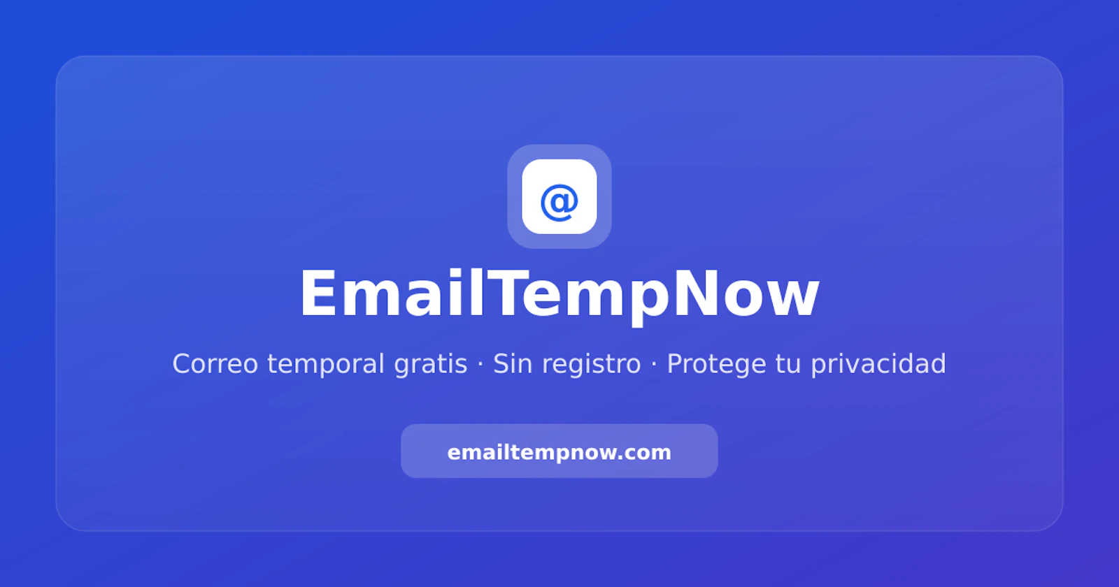 EmailTempNow screenshot 1
