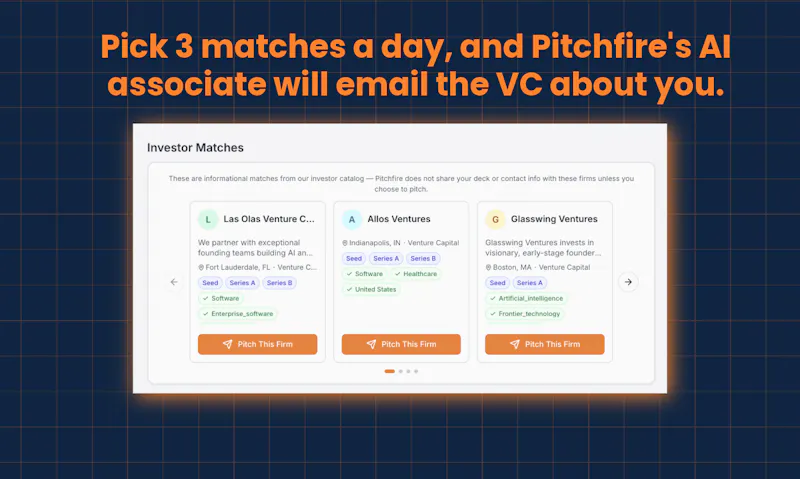 Pitchfire for Startups screenshot 4