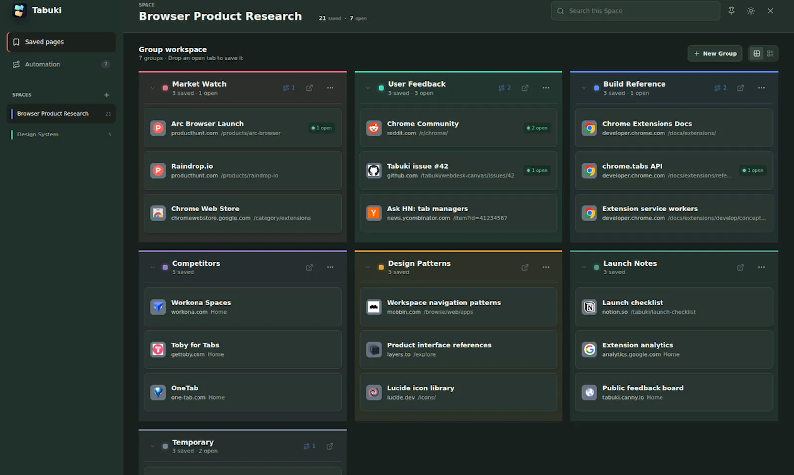 Tabuki screenshot 3