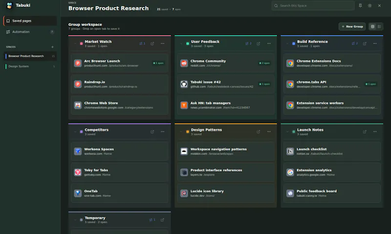 Tabuki screenshot 3