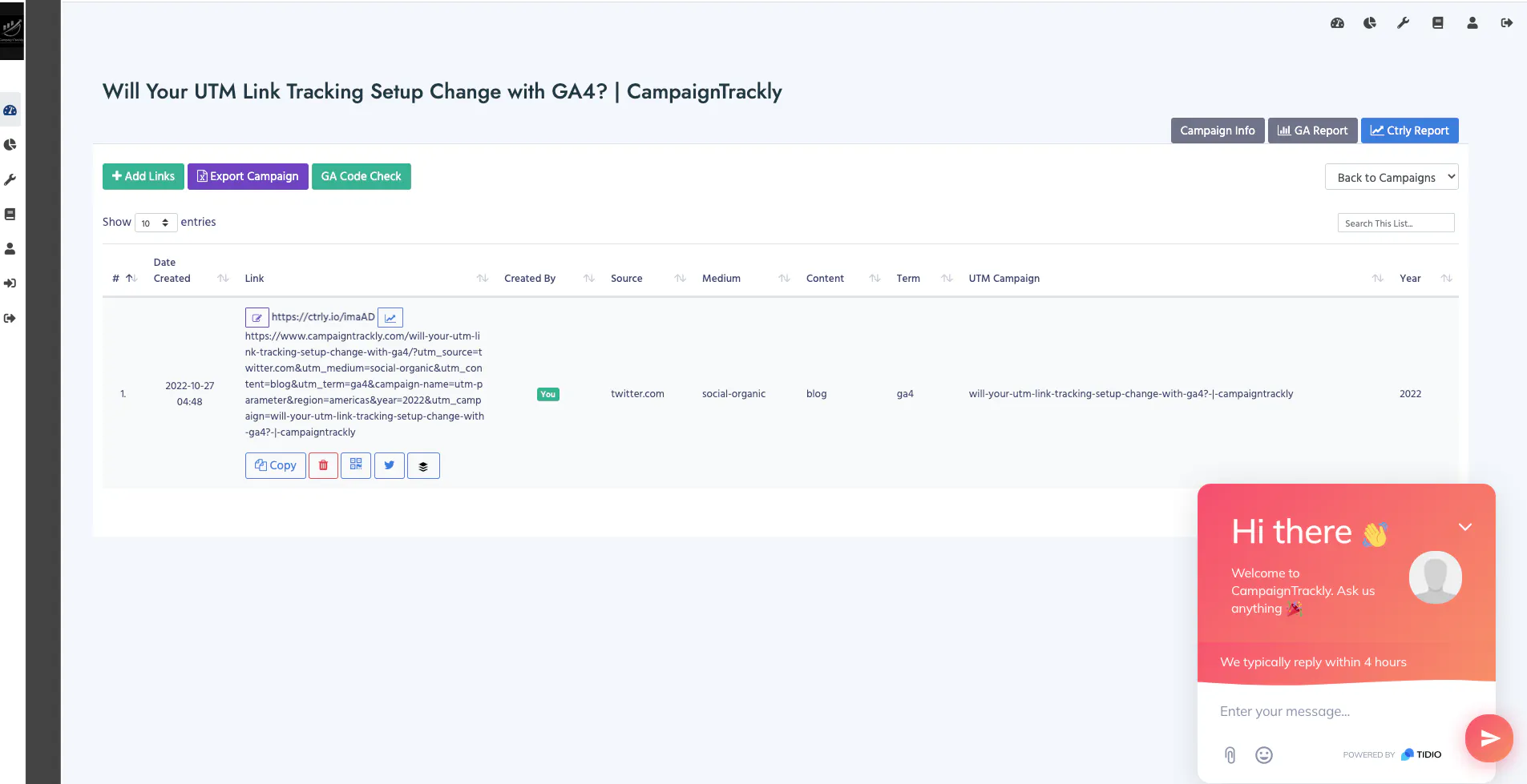 CampaignTrackly gallery image