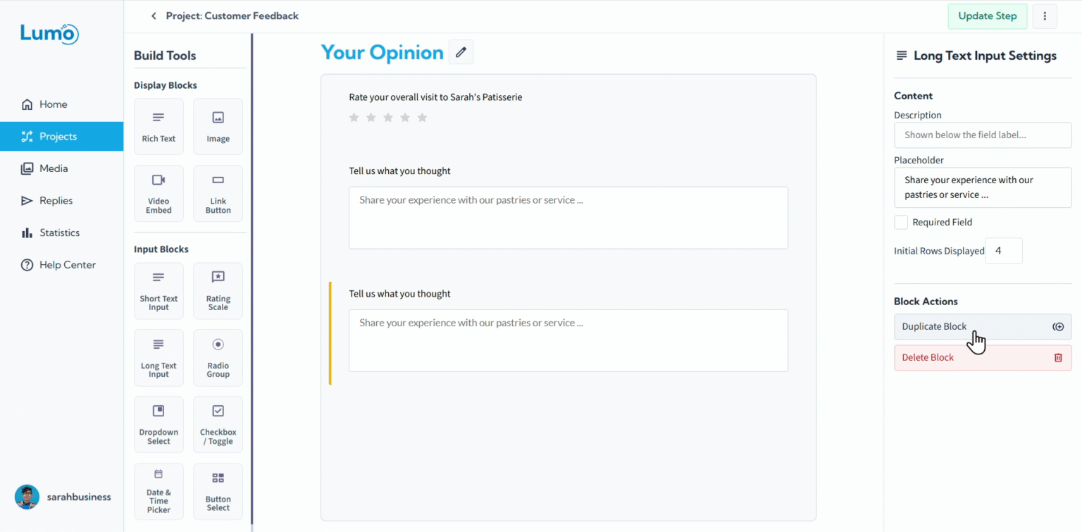 Lumopages - Gratis online formulierbouwer media 1
