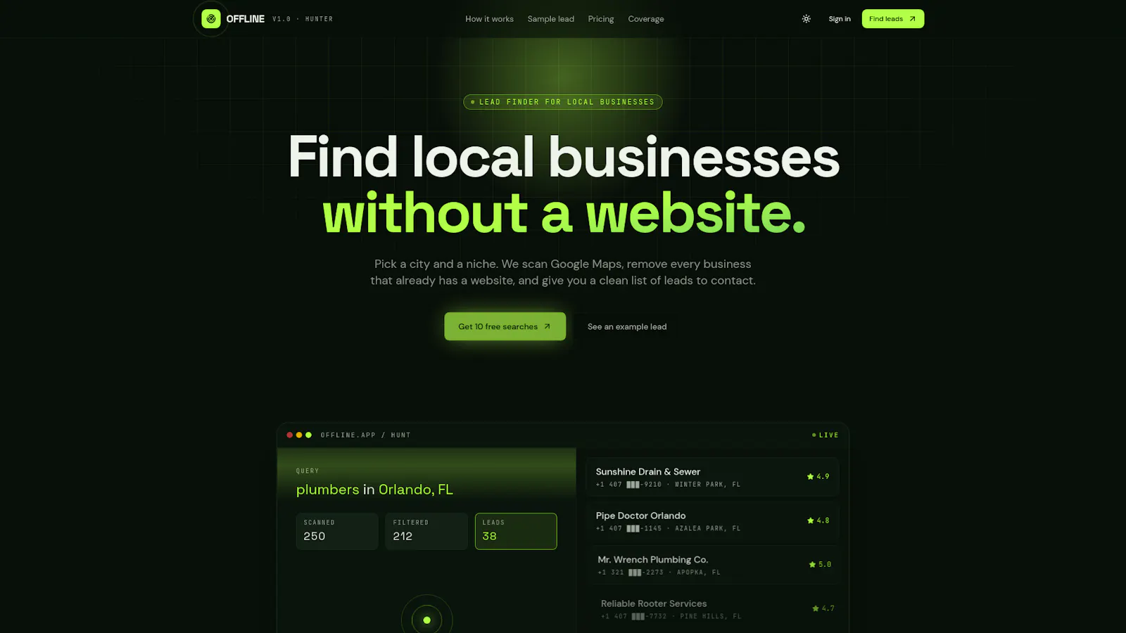 LeadHunty screenshot 1