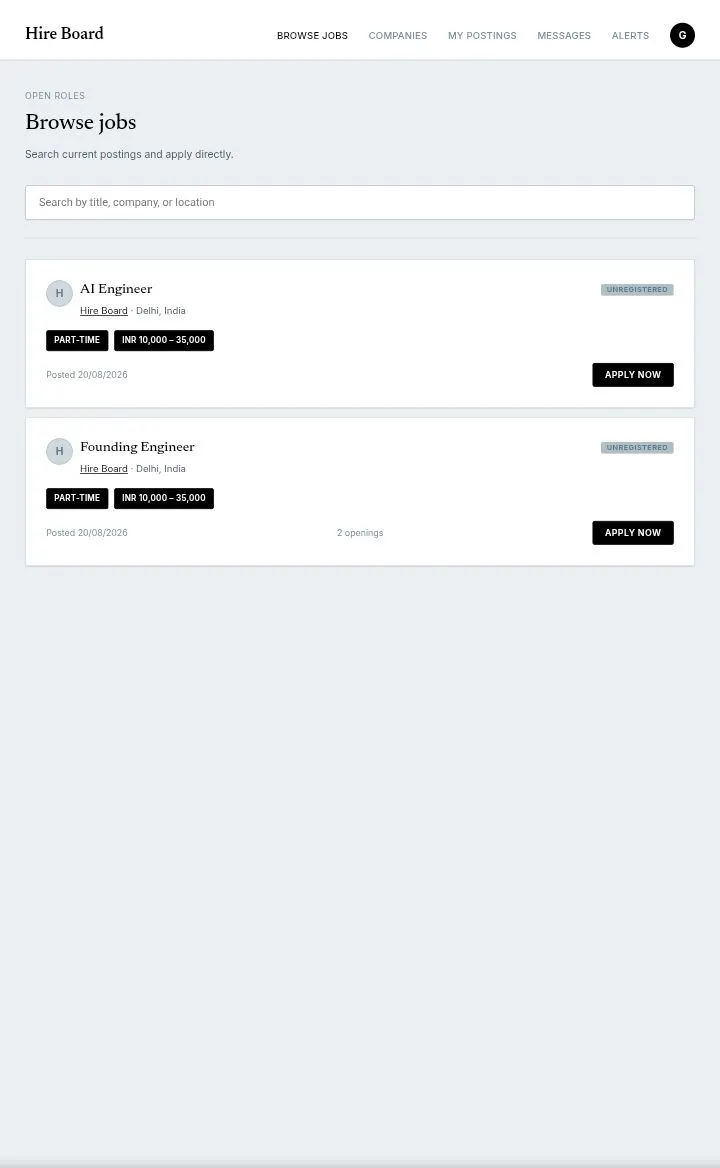 Hire Board — Know Before You Apply gallery image