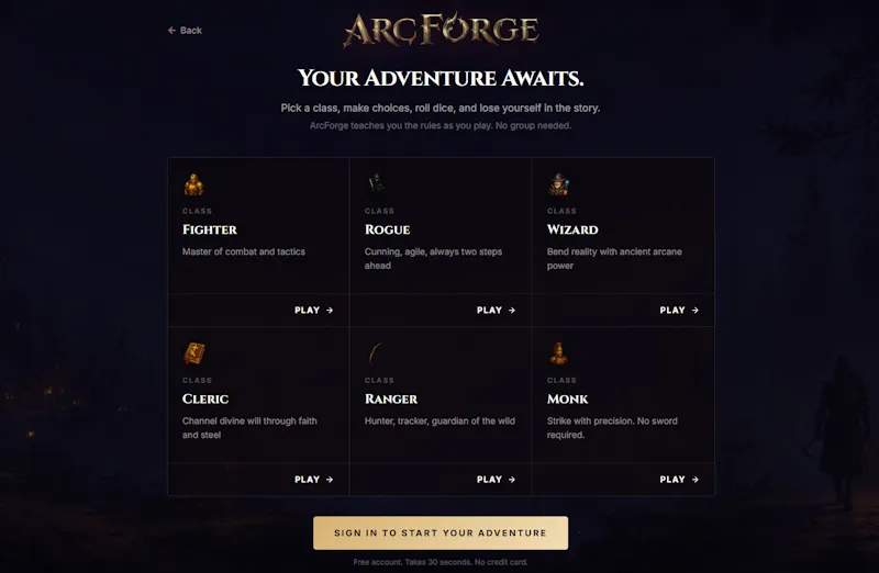 ArcForge screenshot 2