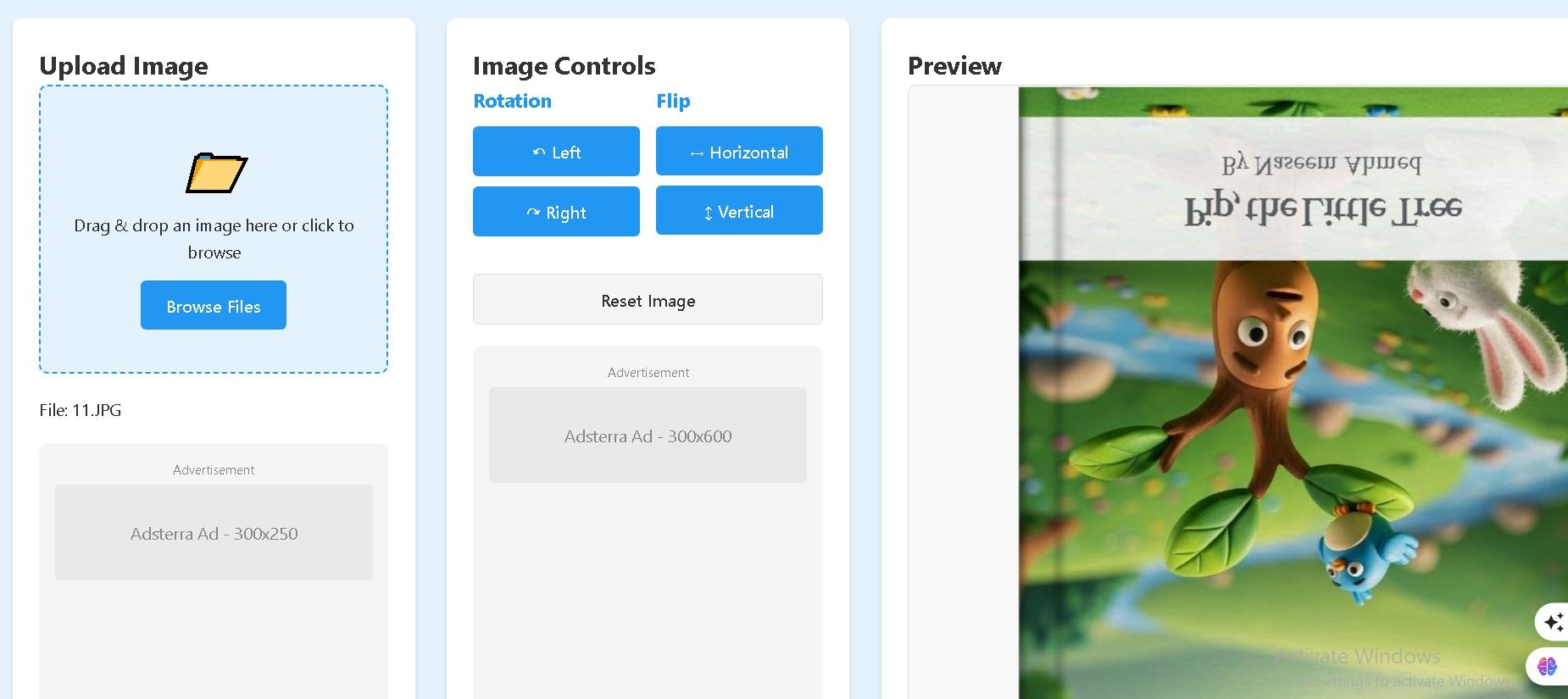 Image Resizer and Rotator gallery image