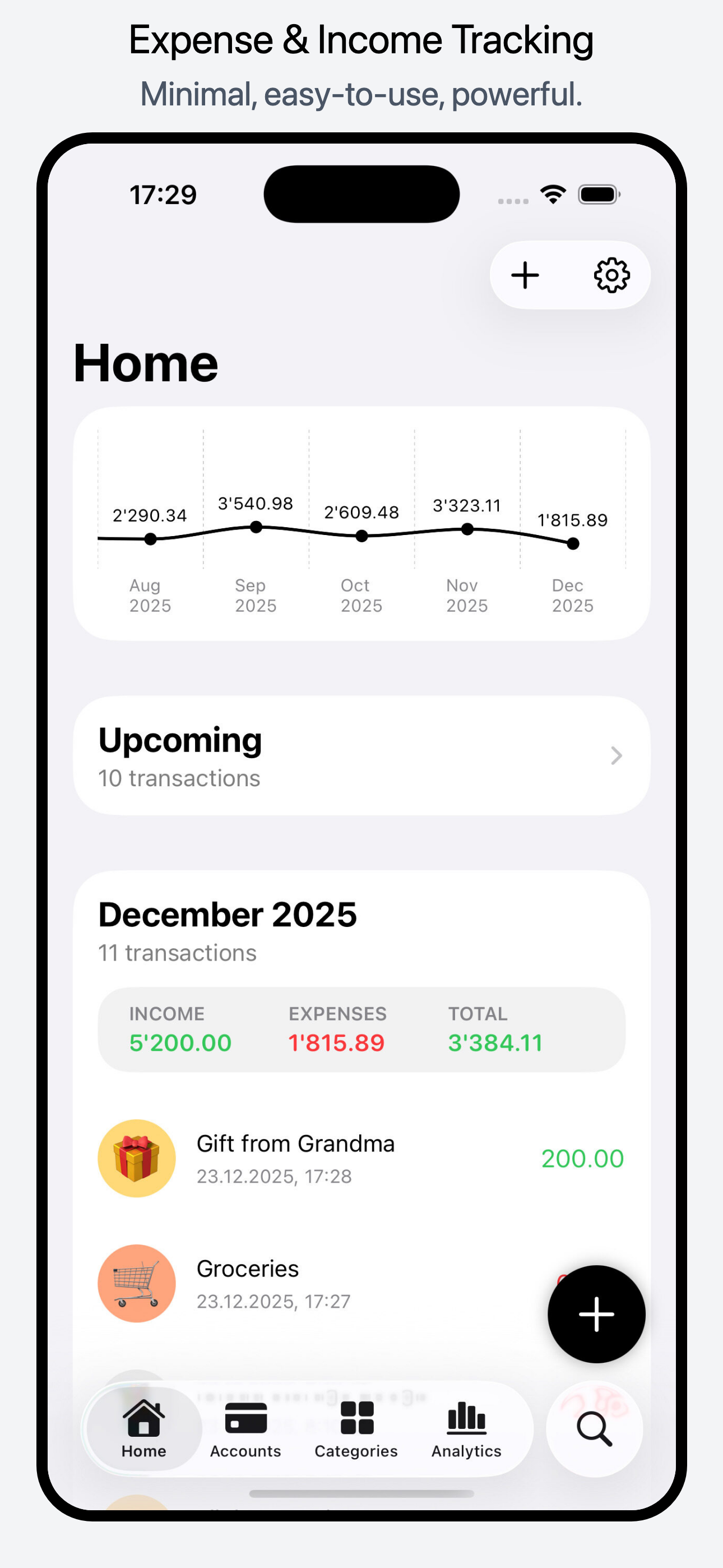 Effective Expenses gallery image