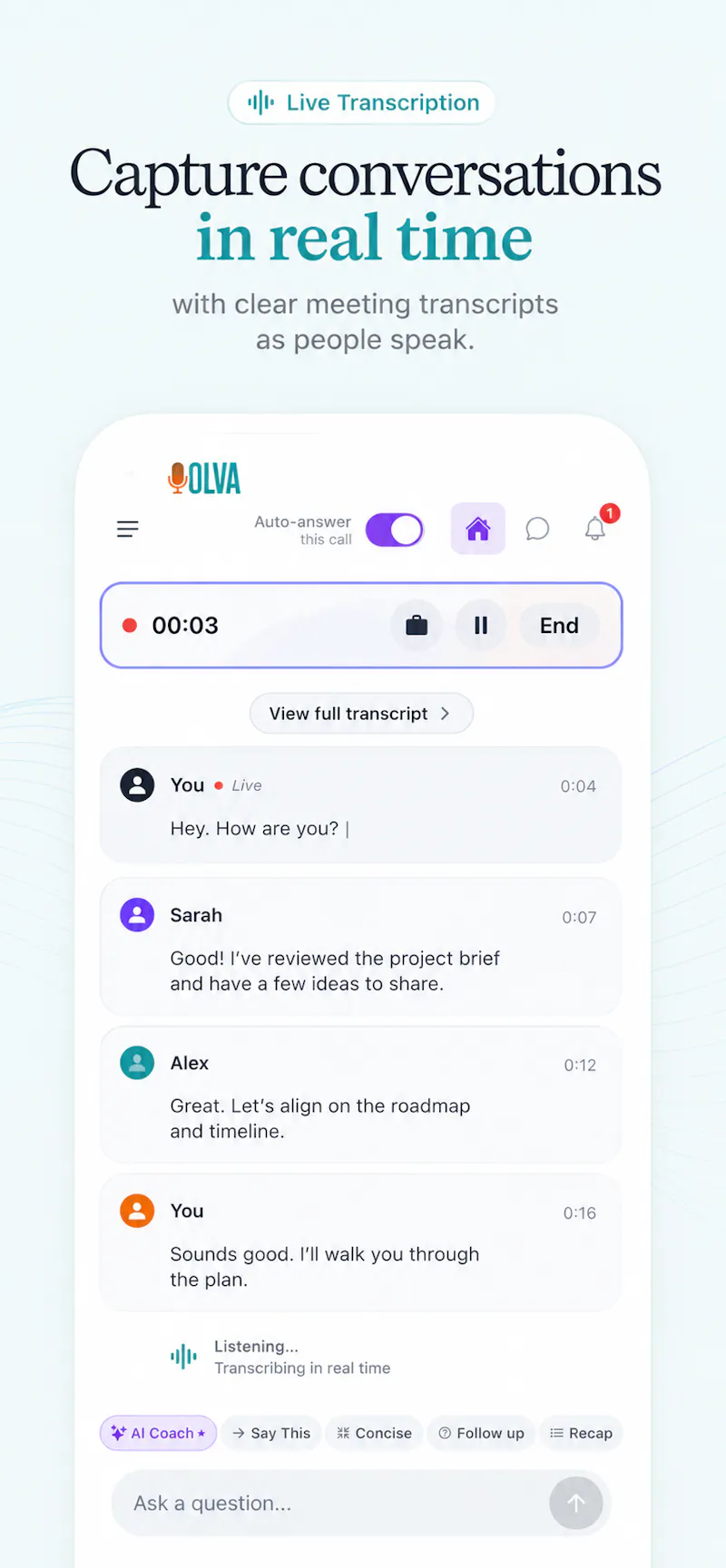OLVA.ai screenshot 5
