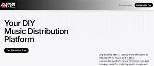 EnkoreBuzz Music Distribution Platform gallery image