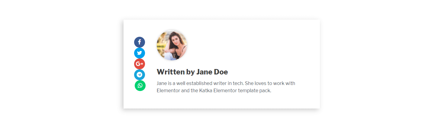 Katka - Elementor Template Pack gallery image