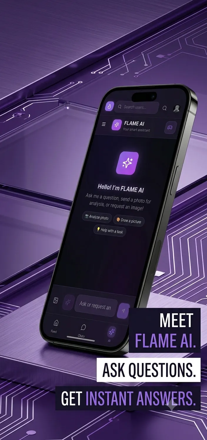 Flame: AI-Social-Messenger gallery image