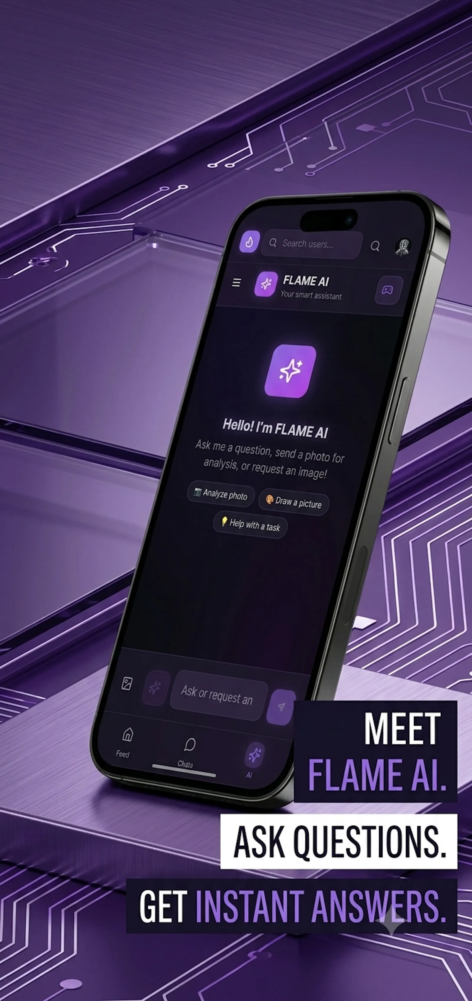 Flame: AI-Social-Messenger screenshot 3
