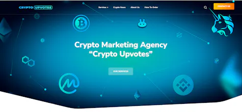 Marketing Agency "Crypto Upvotes" gallery image