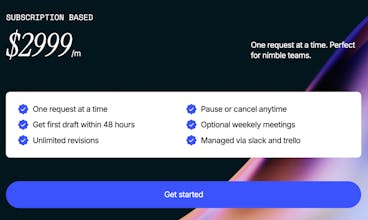 Unlimited UI/UX Design Support gallery image