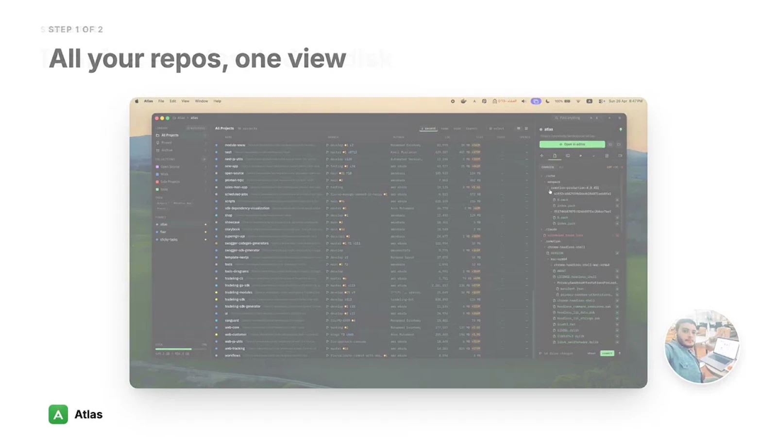Atlas screenshot 1 (video preview)